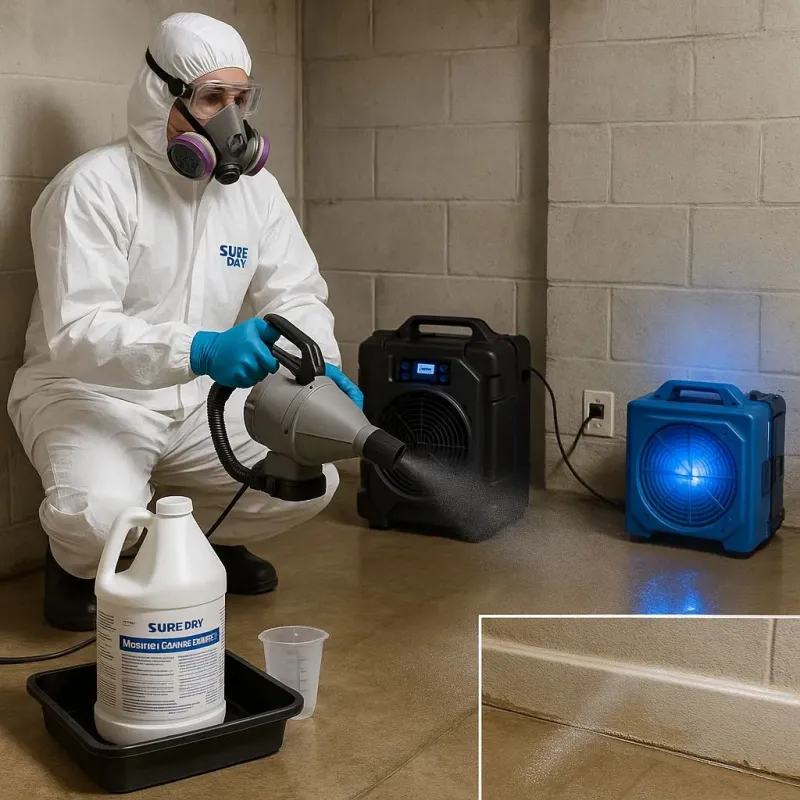 Sanitization and Odor Removal process in Chandler, OK