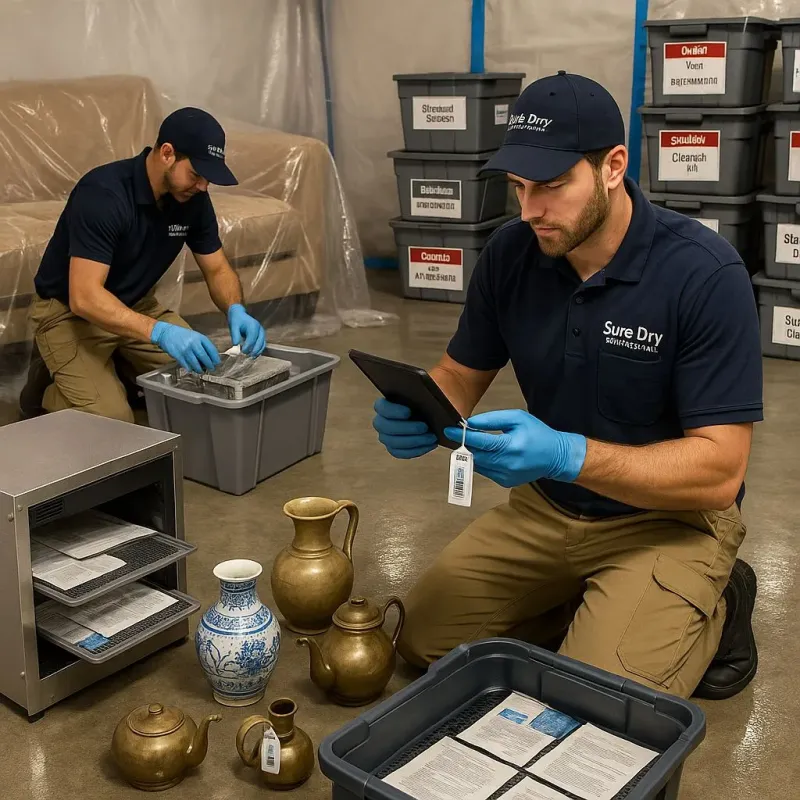 Content Protection and Restoration process in Chandler, OK